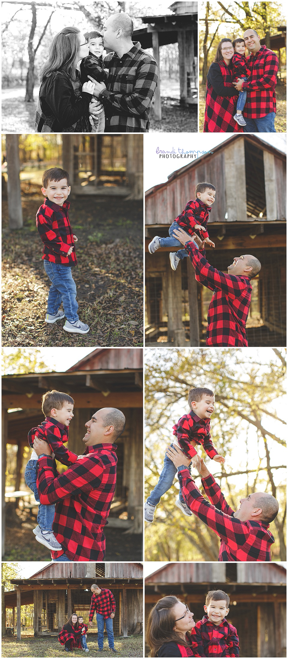 outdoor fall family session at parker rose garden, by plano family photographer